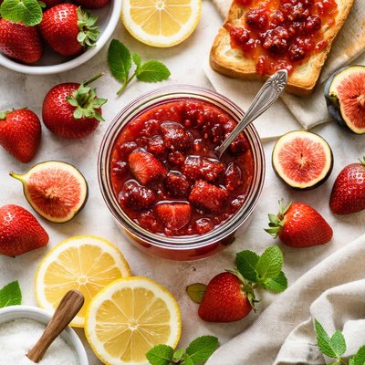 Image of Strawberry Fig Preserves