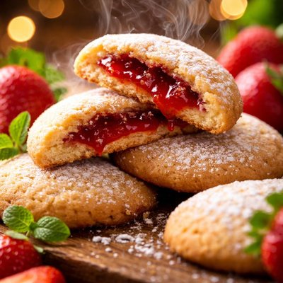 Image of Strawberry Filled Cookies