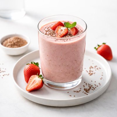 Image of Strawberry Flax Smoothie