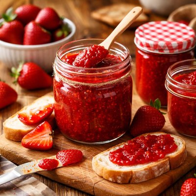 Image of Strawberry Freezer Jam