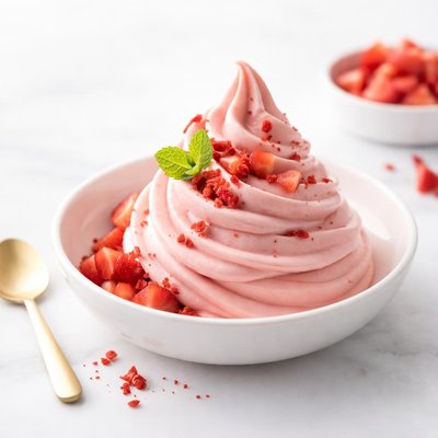 Image of Strawberry Frozen Yogurt