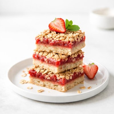 Image of Strawberry Oatmeal Bars