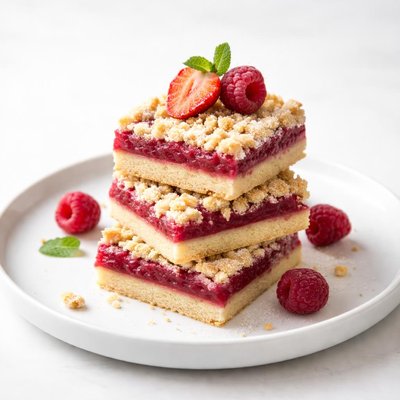 Image of Strawberry or Raspberry Squares