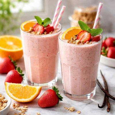 Image of Strawberry Orange Vanilla Smoothie