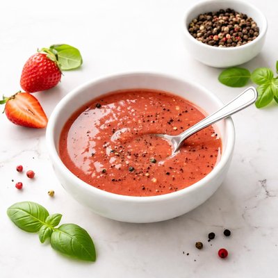 Image of Strawberry Peppercorn Vinaigrette Dressing
