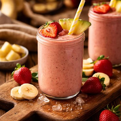 Image of Strawberry Pineapple Banana Smoothie