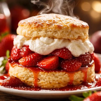 Image of Strawberry Shortcake Old Fashioned Style