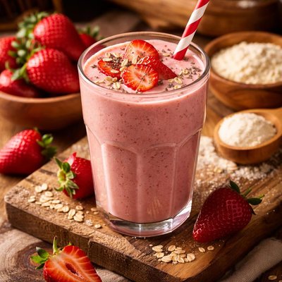 Image of Vegan Strawberry Smoothie