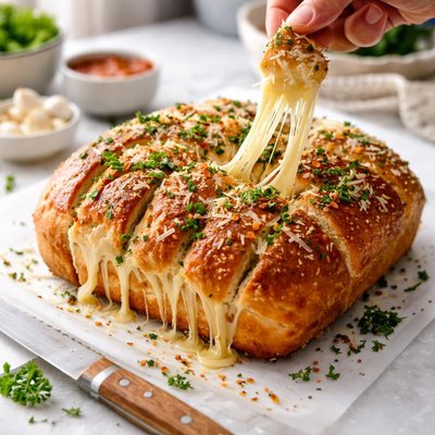 Image of Stringy Cheese Loaf