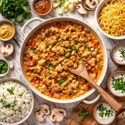 Image of Vegetarian Strogonoff de Frango