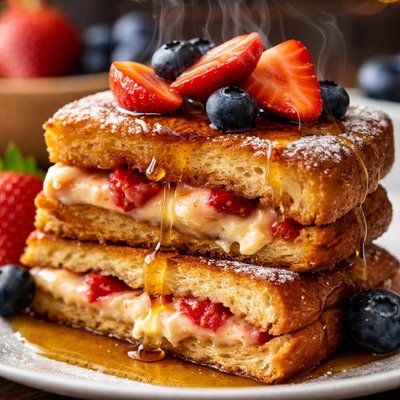 Image of Stuffed Brioche French Toast