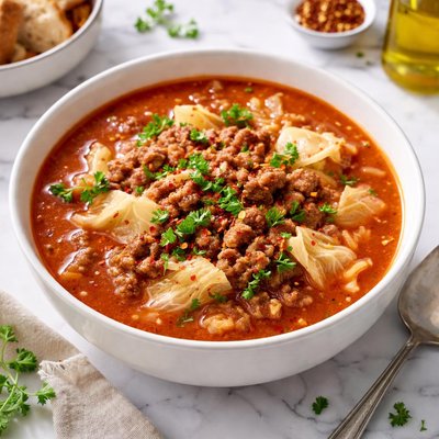 Image of Stuffed Cabbage Soup