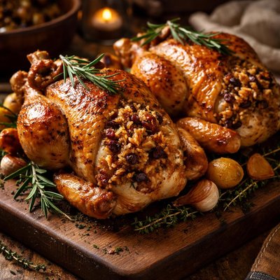 Image of Stuffed Cornish Hen