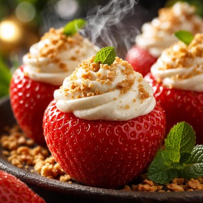 Image of Stuffed Strawberries Elegante