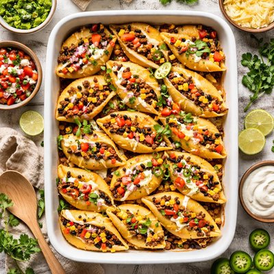 Image of Stuffed Taco Shells
