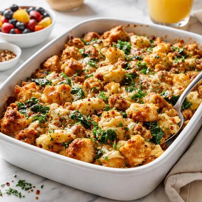 Image of Stuffing Breakfast Strata
