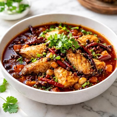 Image of Sturgeon Szechuan