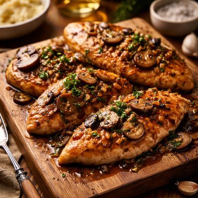 Image of Succulent Chicken Marsala