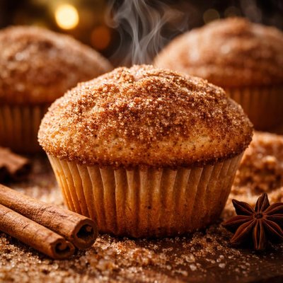 Image of Sugar and Cinnamon Spice Muffins