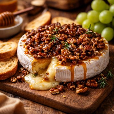 Image of Sugar and Nut Glazed Brie