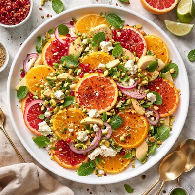 Image of Sugar and Spice Orange Salad