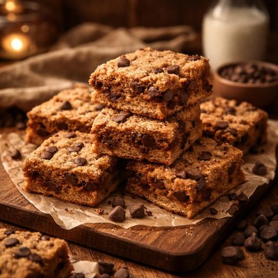 Image of Sugar Brownies with Chocolate Chips