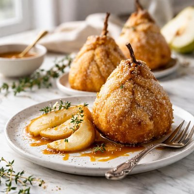 Image of Sugar Encrusted Pear Dumplings