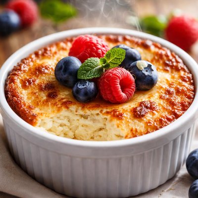 Image of Sugar Free Baked Ricotta Custard South Beach Diet Friendly