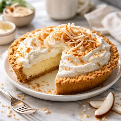 Image of Sugar Free Coconut Cream Pie