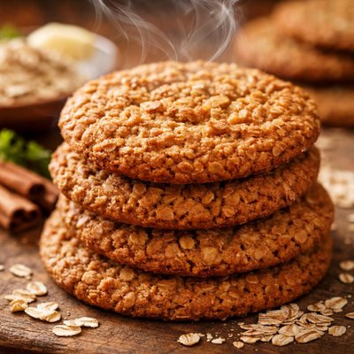 Image of Sugar Free Crispy Oatmeal Cookies