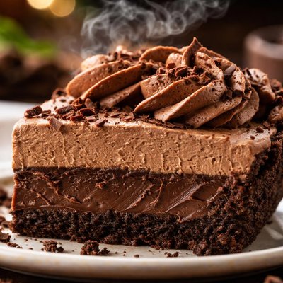 Image of Sugar Free Double Layered Chocolate Pie