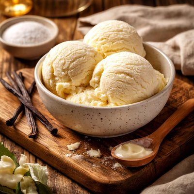Image of Sugar Free French Vanilla Ice Cream with Xylitol