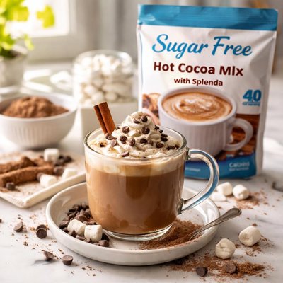 Image of Sugar Free Hot Cocoa Mix with Splenda
