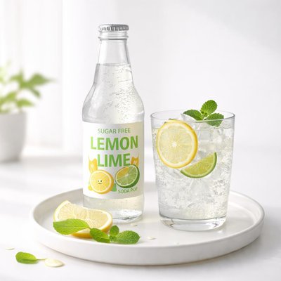 Image of Sugar Free Lemon Lime Soda Pop for Kids