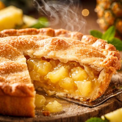 Image of Sugar Free Pineapple Pie