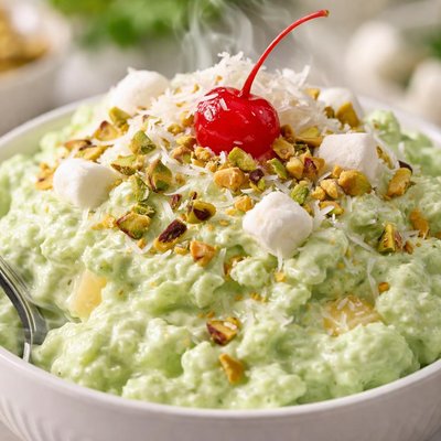Image of Sugar Free Pistachio Jello Salad