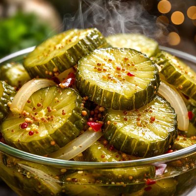 Image of Sugar Free Refrigerator Bread Butter Pickles