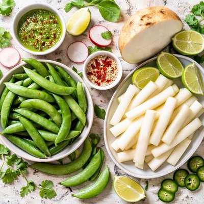 Image of Sugar Snaps and Jicama