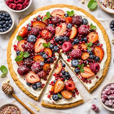 Image of Sugarplum Cookie Pizza