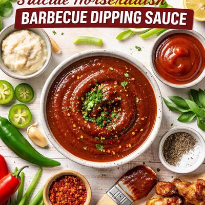 Image of Suicide Horseradish Barbecue Dipping Sauce