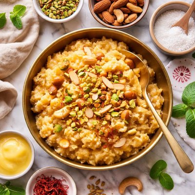 Image of Vegan Suji Halwa