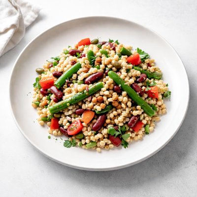 Image of Summer 3 Bean Barley Salad