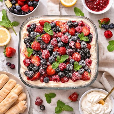 Image of Summer Berry Tiramisu