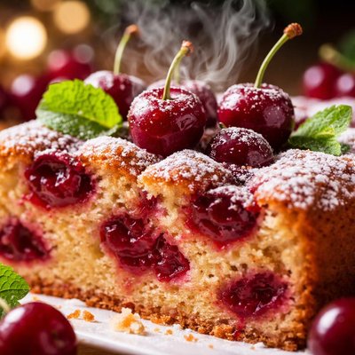 Image of Summer Cherry Cake