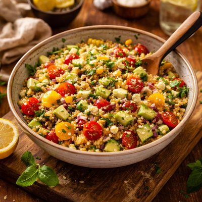 Image of Summer Farro Emmer Salad