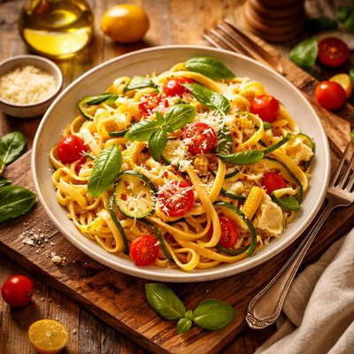 Image of Summer Fettuccine