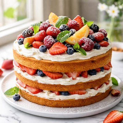 Image of Summer Fruit Cake