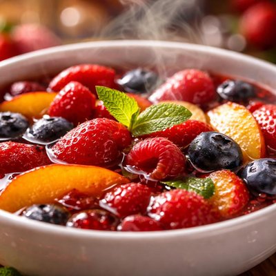 Image of Summer Fruit Dessert Soup