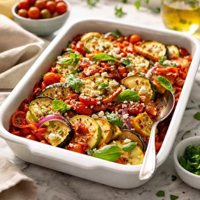 Image of Summer Harvest Vegetable Bake