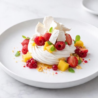 Image of Summer Meringue Dessert